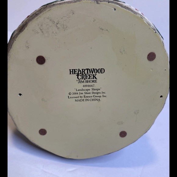 Jim Shore 2003 Landscape Sleeps Winter Angel Figurine C117677 Heartwood Creek - Picture 5 of 5